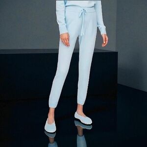 New! WHITE + WARREN 100% CASHMERE JOGGER SIZE LARGE